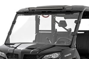 CFMOTO UFORCE 1000 Full Windshield - Rough Country - Scratch Resistant - '19-'24